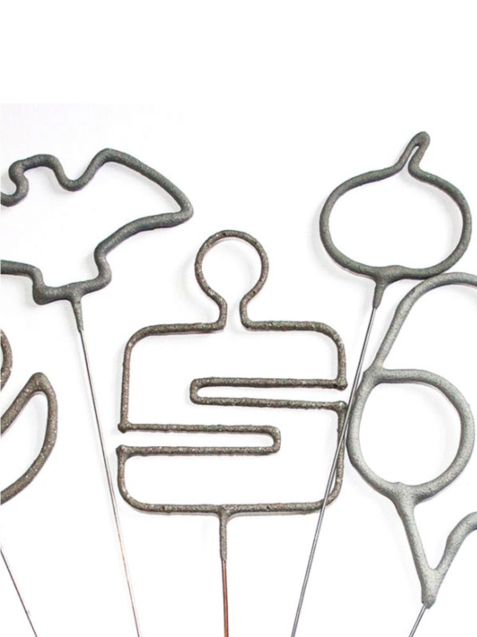 Prskavky ve vlastním tvaru