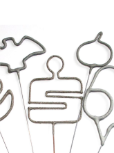 Prskavky ve vlastním tvaru