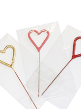 Prskavky ve vlastním tvaru